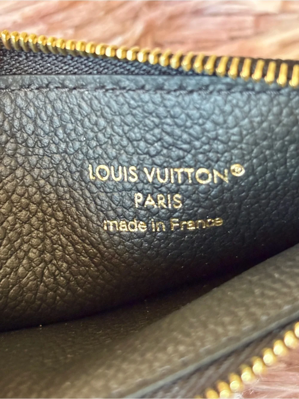 NWT Louis Vuitton Romy Card Holder Monogram Empriente Leather Black - Picture 8 of 10